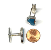 Large Turquoise Lake Tahoe Cufflinks